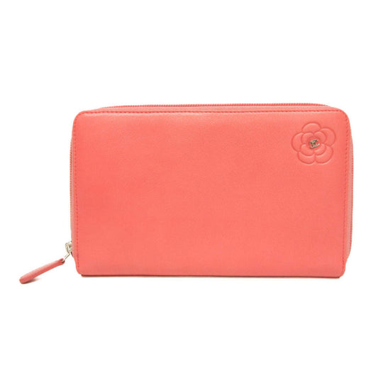 Chanel Pink Leather Wallet