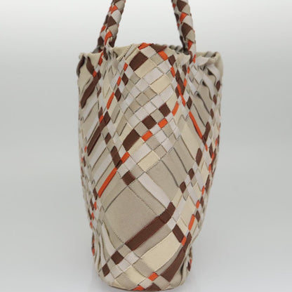 Salvatore Ferragamo Brown Canvas Vala