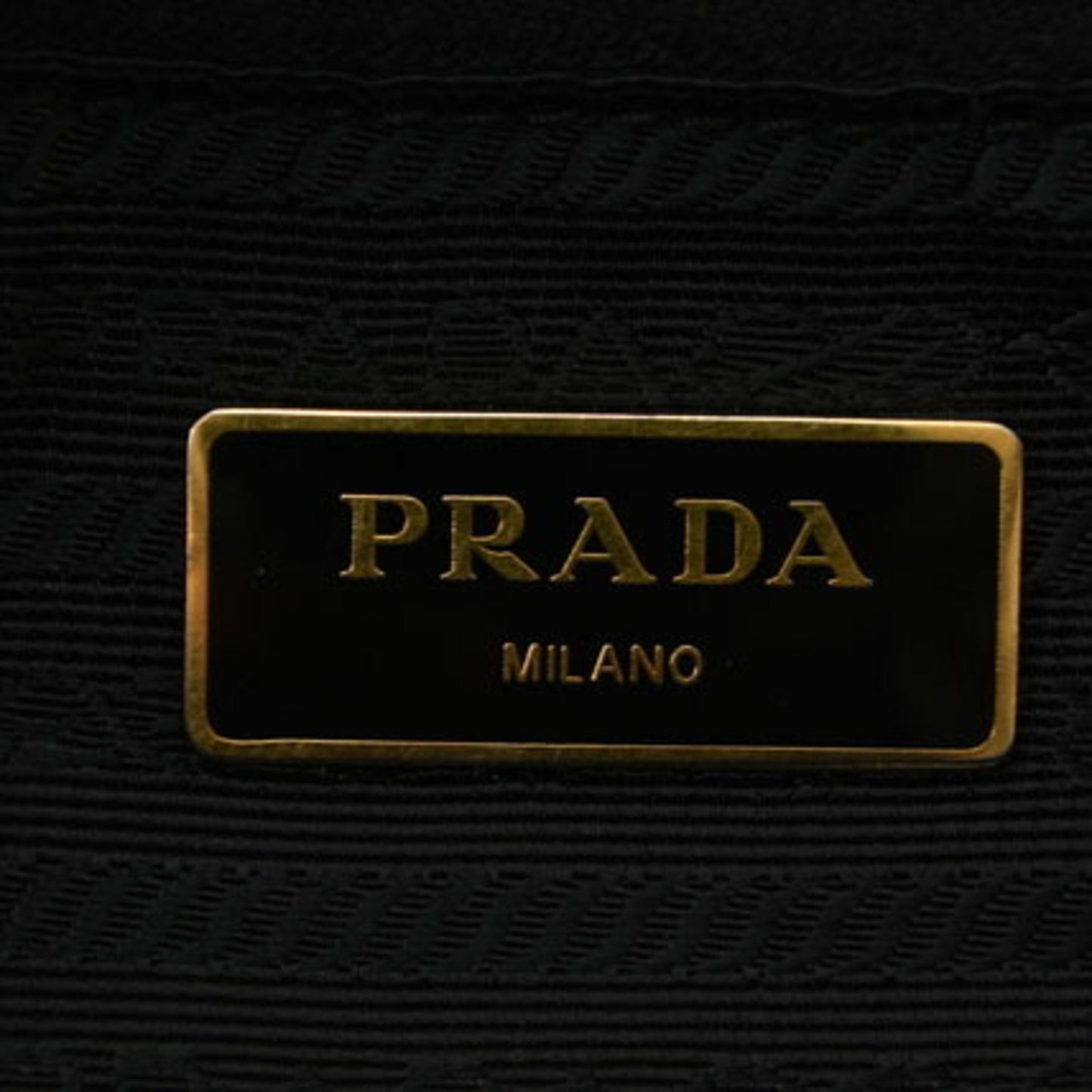 Prada Black Synthetic Handbag