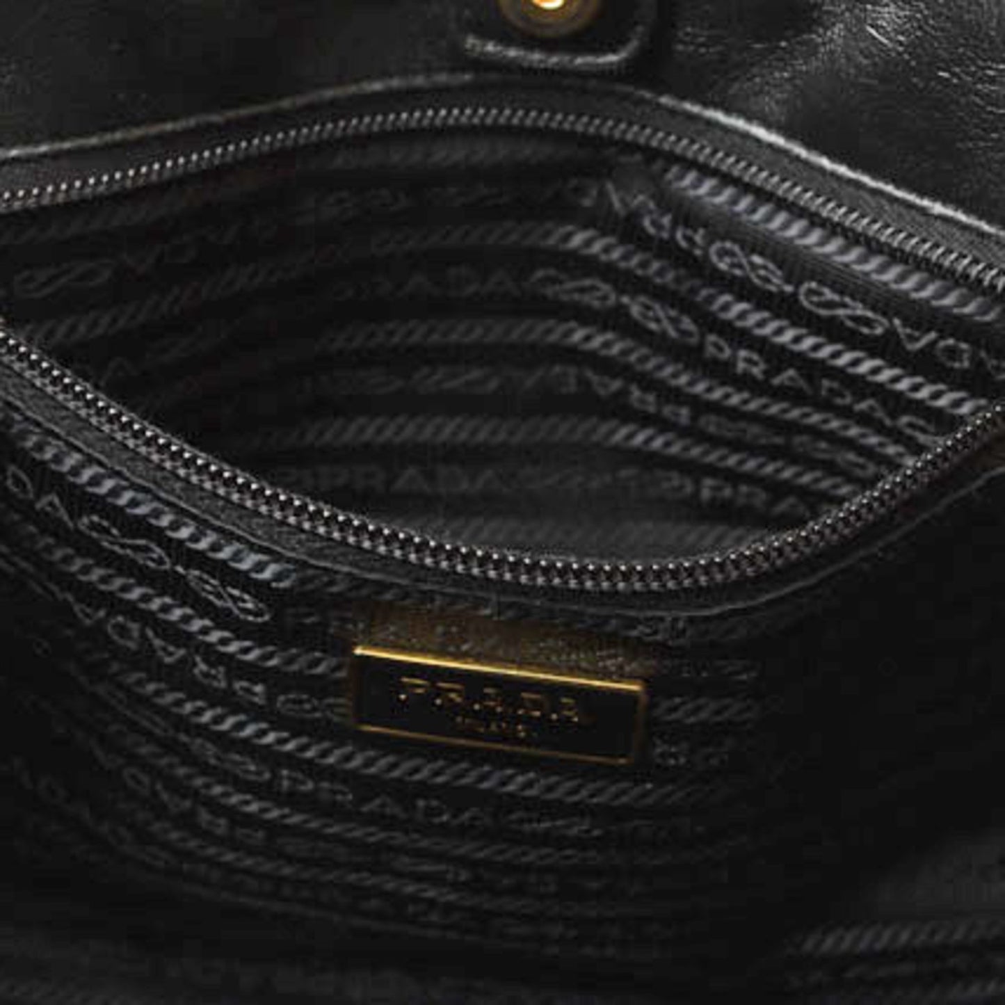 Prada Black Synthetic Handbag