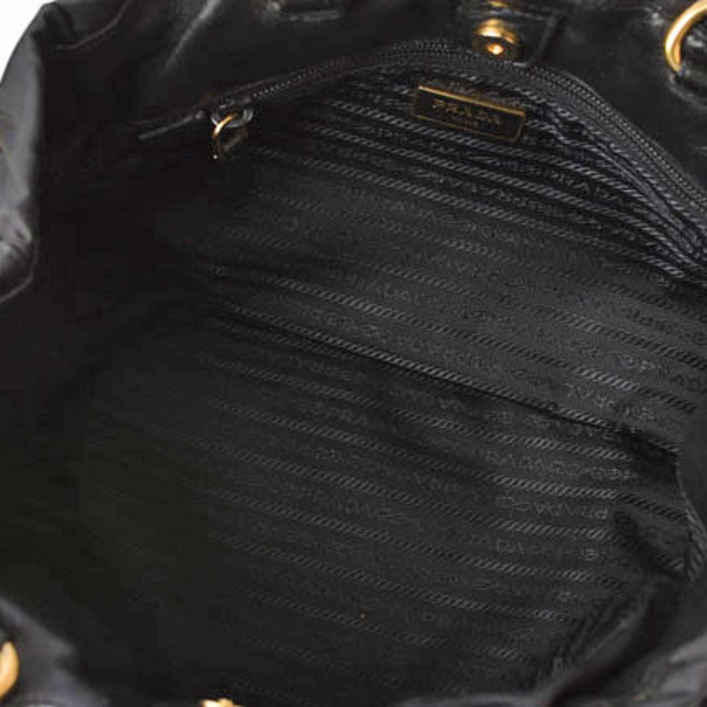 Prada Black Synthetic Handbag