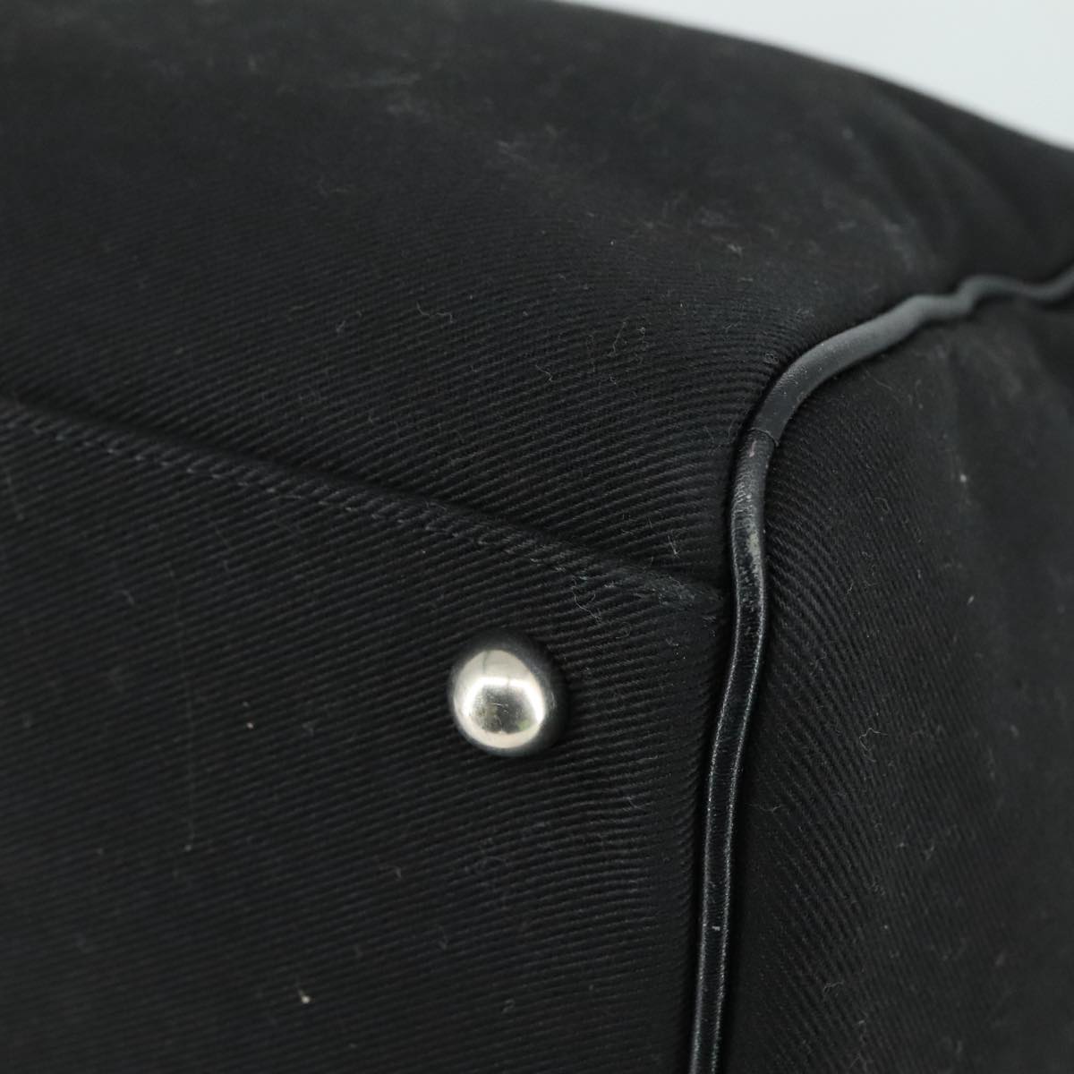 Burberry Black Canvas Blue Label