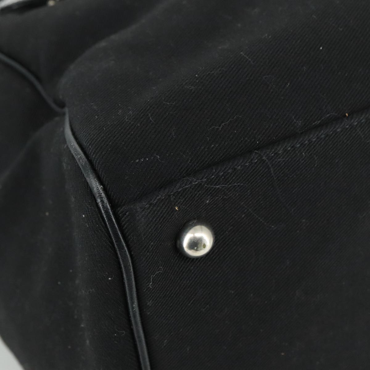 Burberry Black Canvas Blue Label