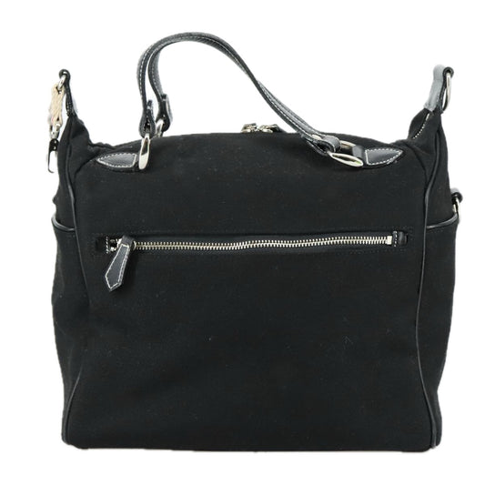 Burberry Black Canvas Blue Label
