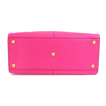 Fendi Pink Pony-style Calfskin Handbag