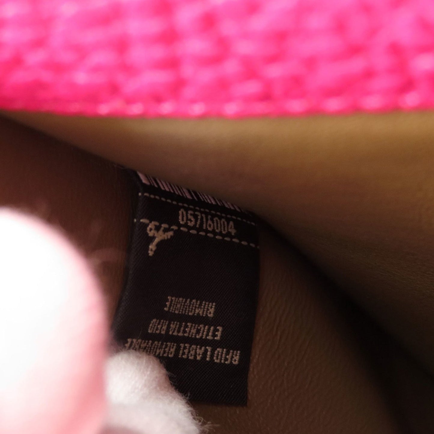 Fendi Pink Pony-style Calfskin Handbag