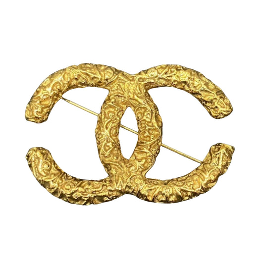 Chanel Gold Metal Coco Mark