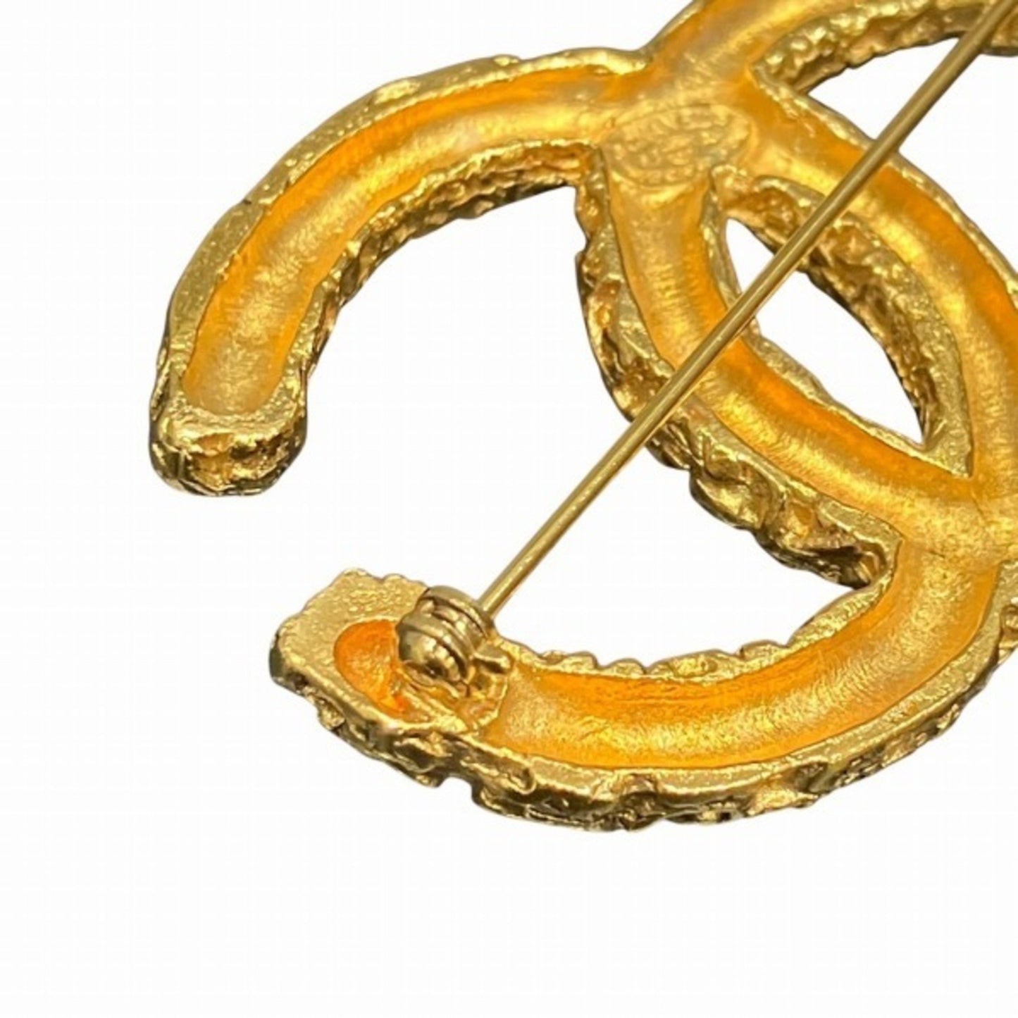 Chanel Gold Metal Coco Mark