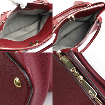 Cartier Red Leather Handbag
