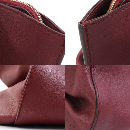 Cartier Red Leather Handbag