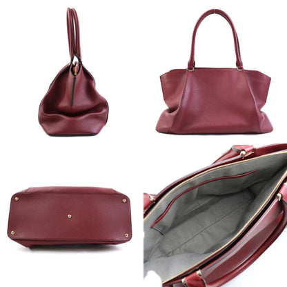Cartier Red Leather Handbag