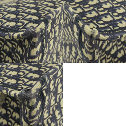 Dior Blue Canvas Book Tote