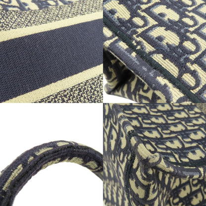 Dior Blue Canvas Book Tote