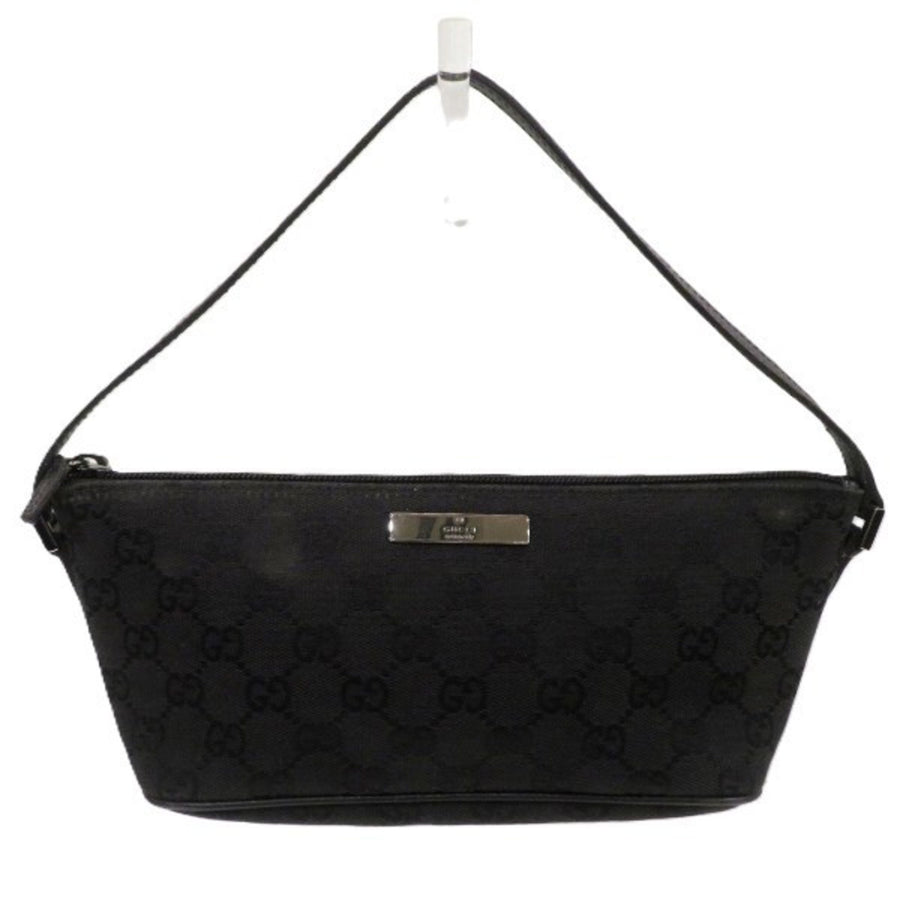 Gucci Black Canvas Gg Canvas