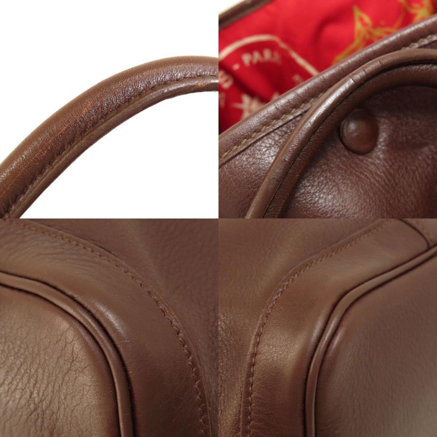 Hermès Brown Leather Tote