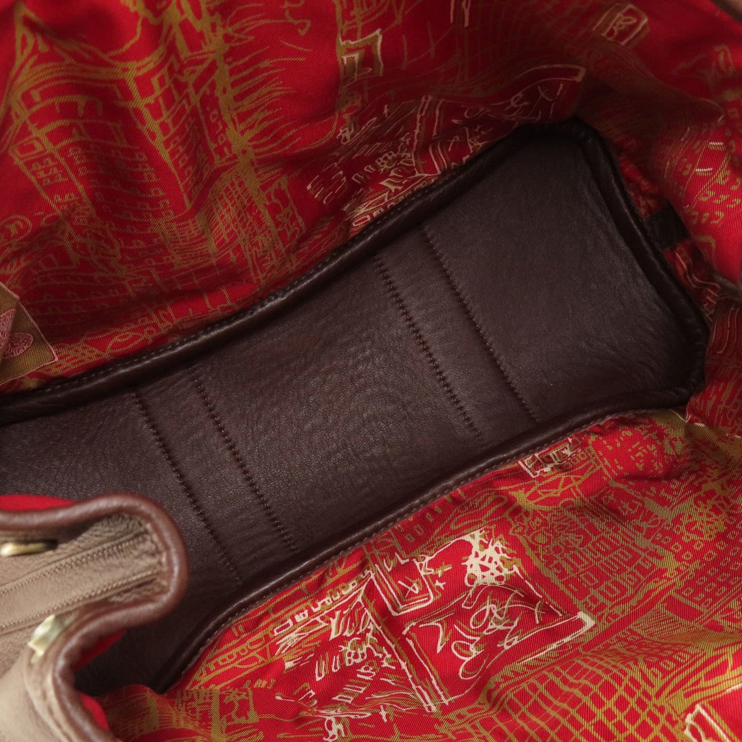 Hermès Brown Leather Tote