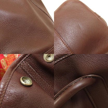Hermès Brown Leather Tote