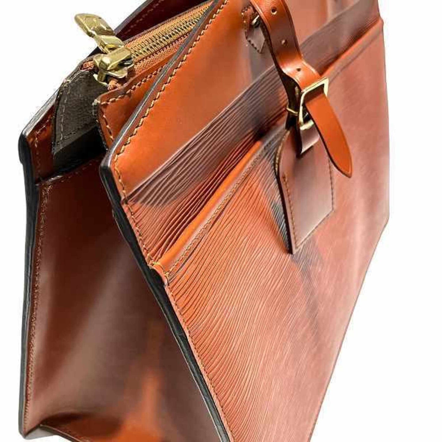 Louis Vuitton Brown Leather Riviera