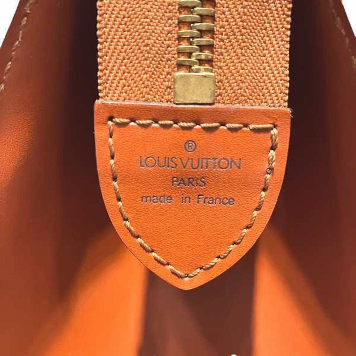Louis Vuitton Brown Leather Riviera