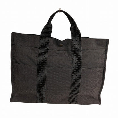 Hermès Gray Canvas Herline