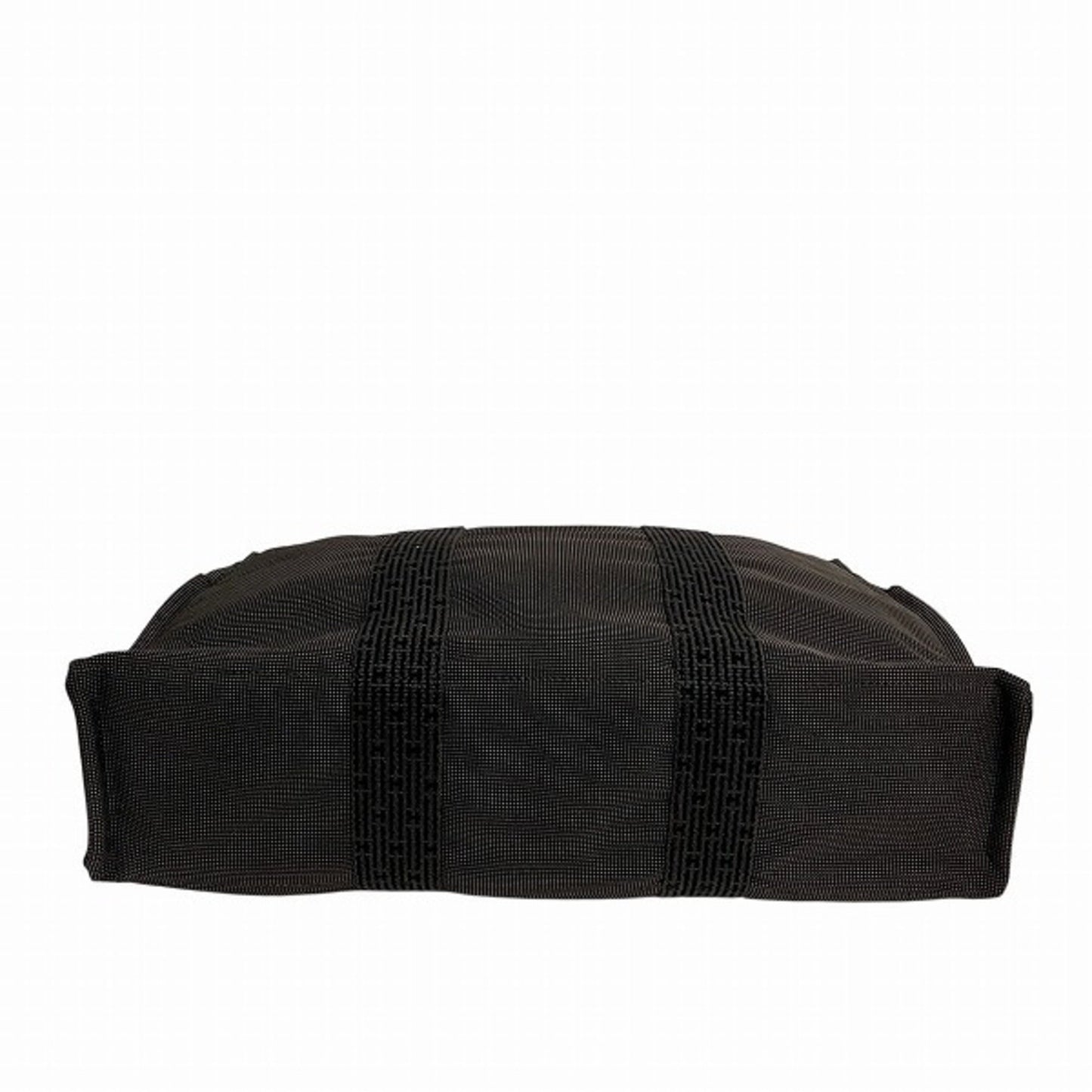 Hermès Gray Canvas Herline