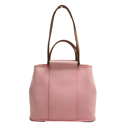 Hermès Pink Canvas Cabag