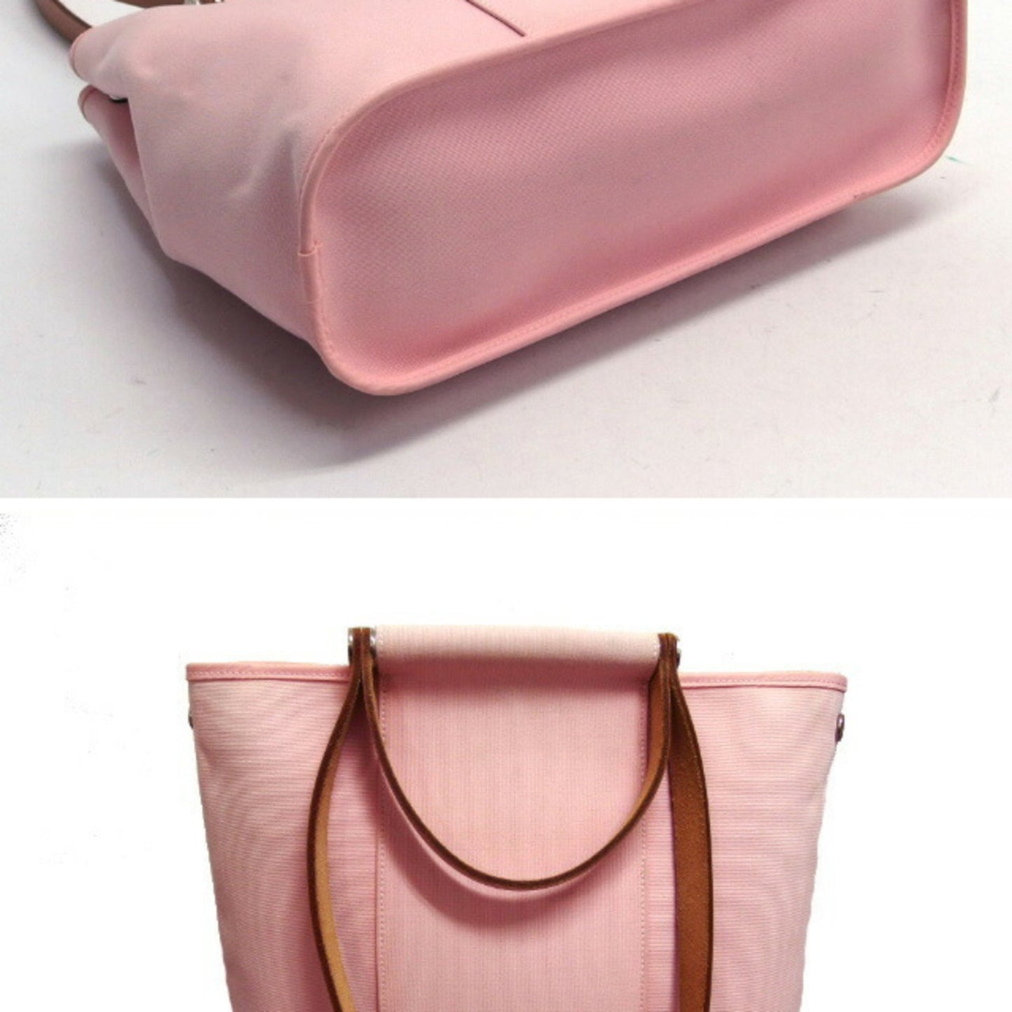 Hermès Pink Canvas Cabag