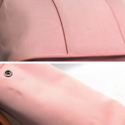 Hermès Pink Canvas Cabag
