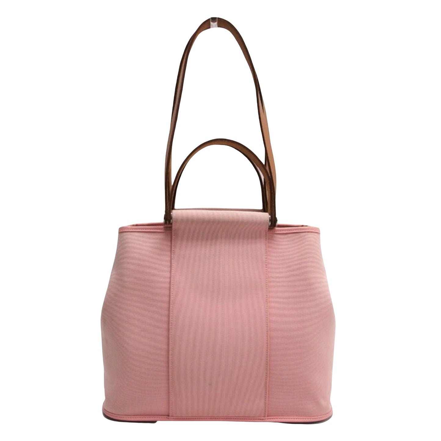 Hermès Pink Canvas Cabag