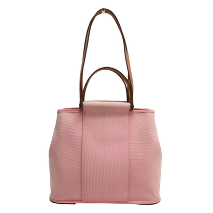 Hermès Pink Canvas Cabag