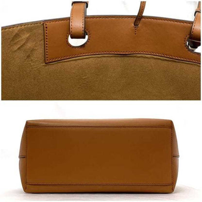 Loewe Brown Leather Anagram