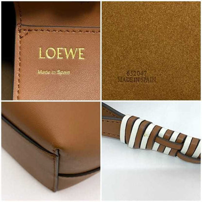 Loewe Brown Leather Anagram