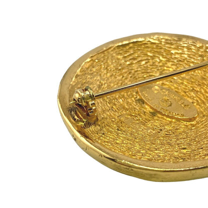 Chanel Gold Gold Plated Cambon