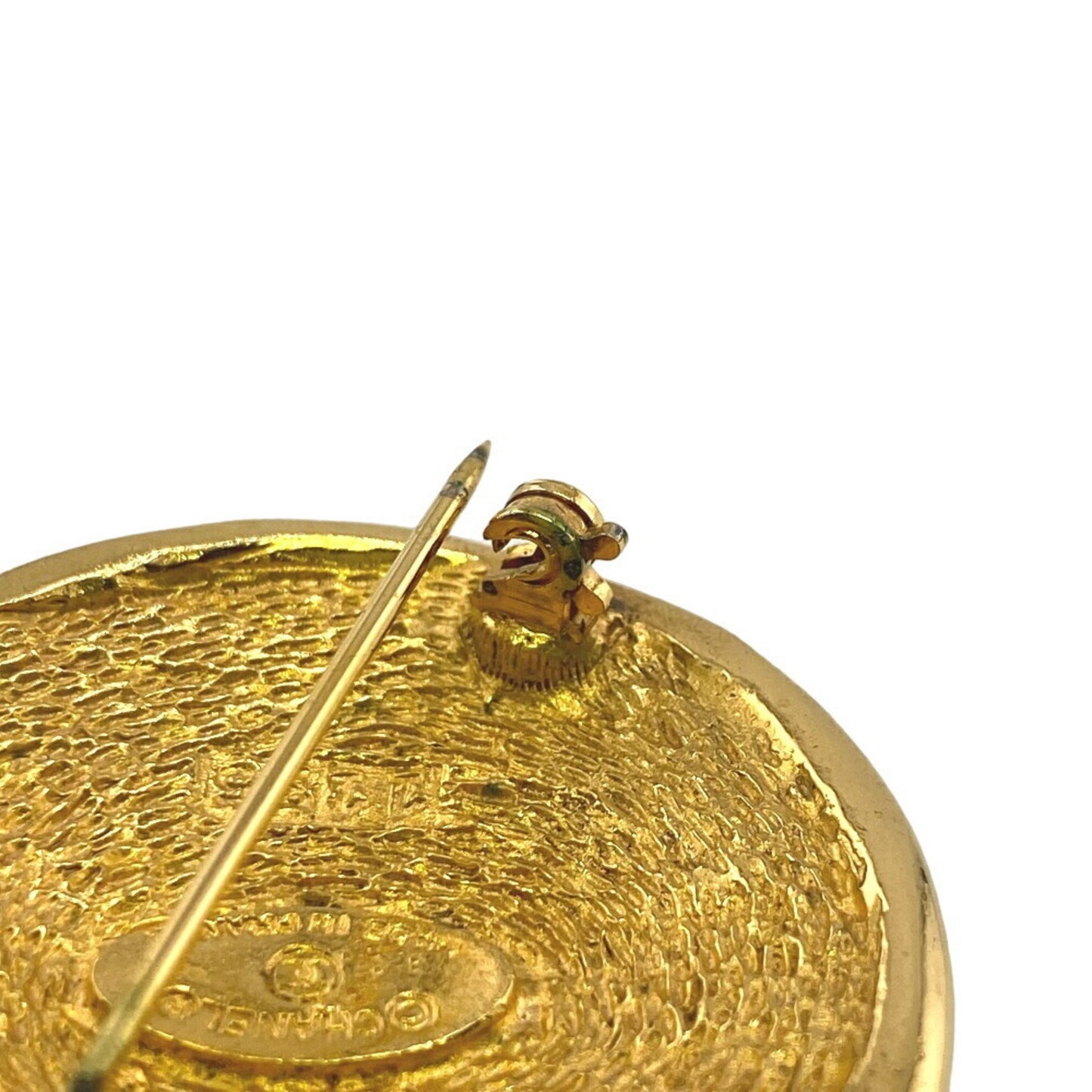 Chanel Gold Gold Plated Cambon