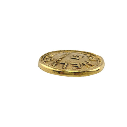 Chanel Gold Gold Plated Cambon