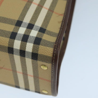 Burberry Brown Canvas Pocket Bag