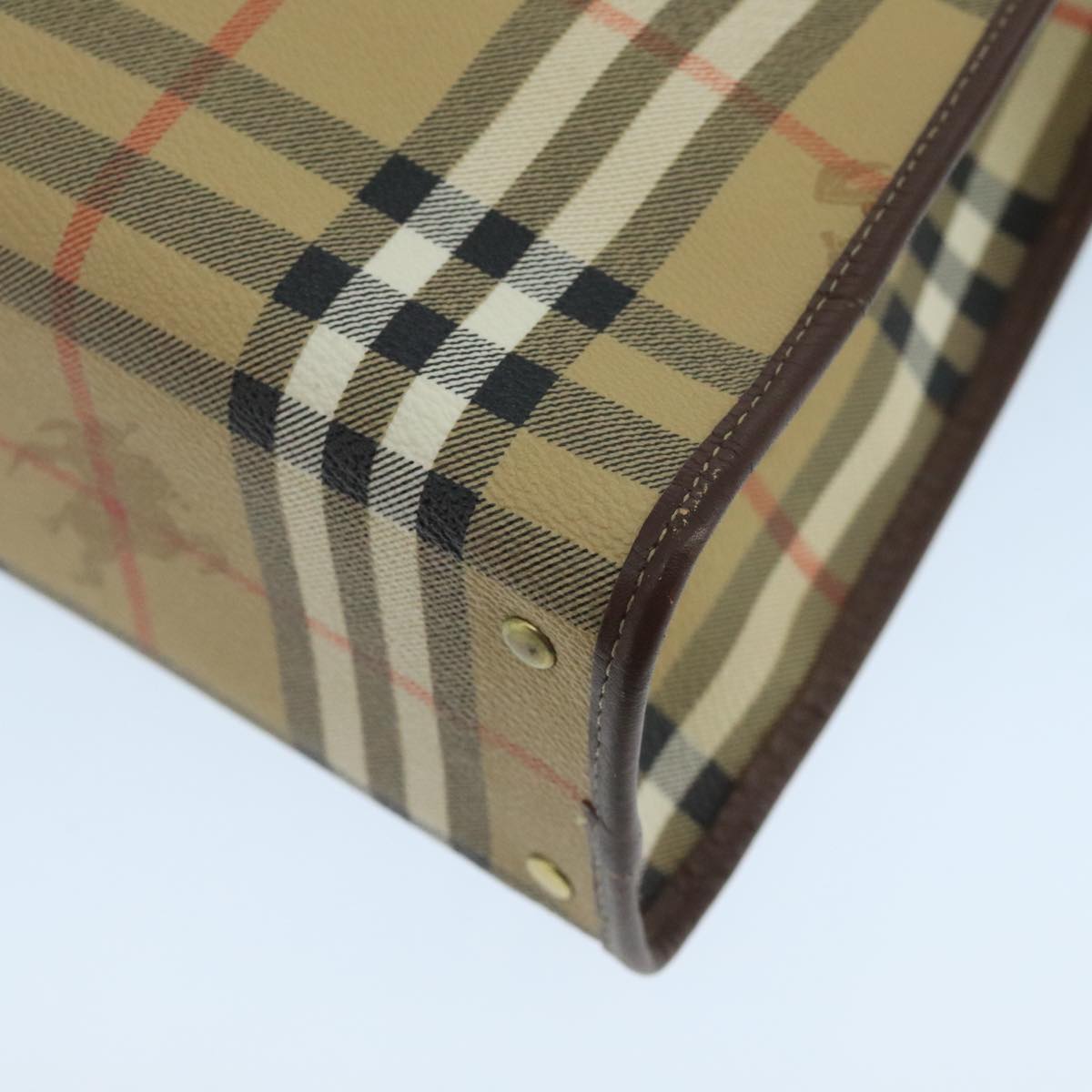 Burberry Brown Canvas Pocket Bag