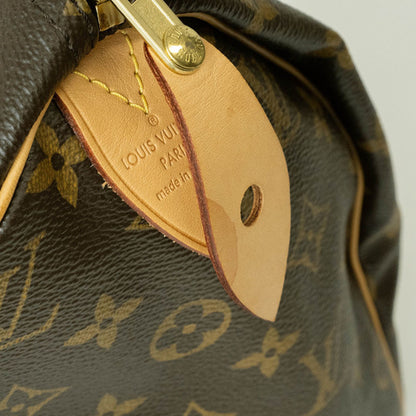 Louis Vuitton Brown Canvas Speedy 30