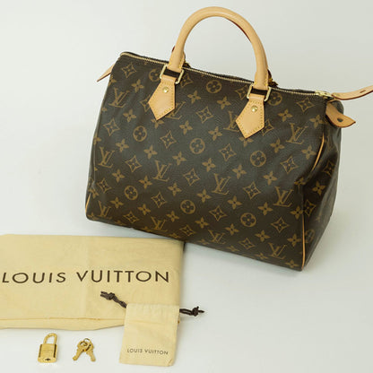 Louis Vuitton Brown Canvas Speedy 30