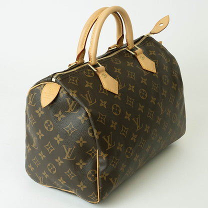 Louis Vuitton Brown Canvas Speedy 30