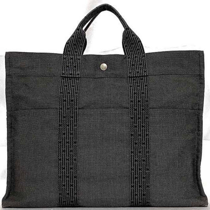 Hermès Gray Canvas Herline