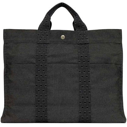 Hermès Gray Canvas Herline