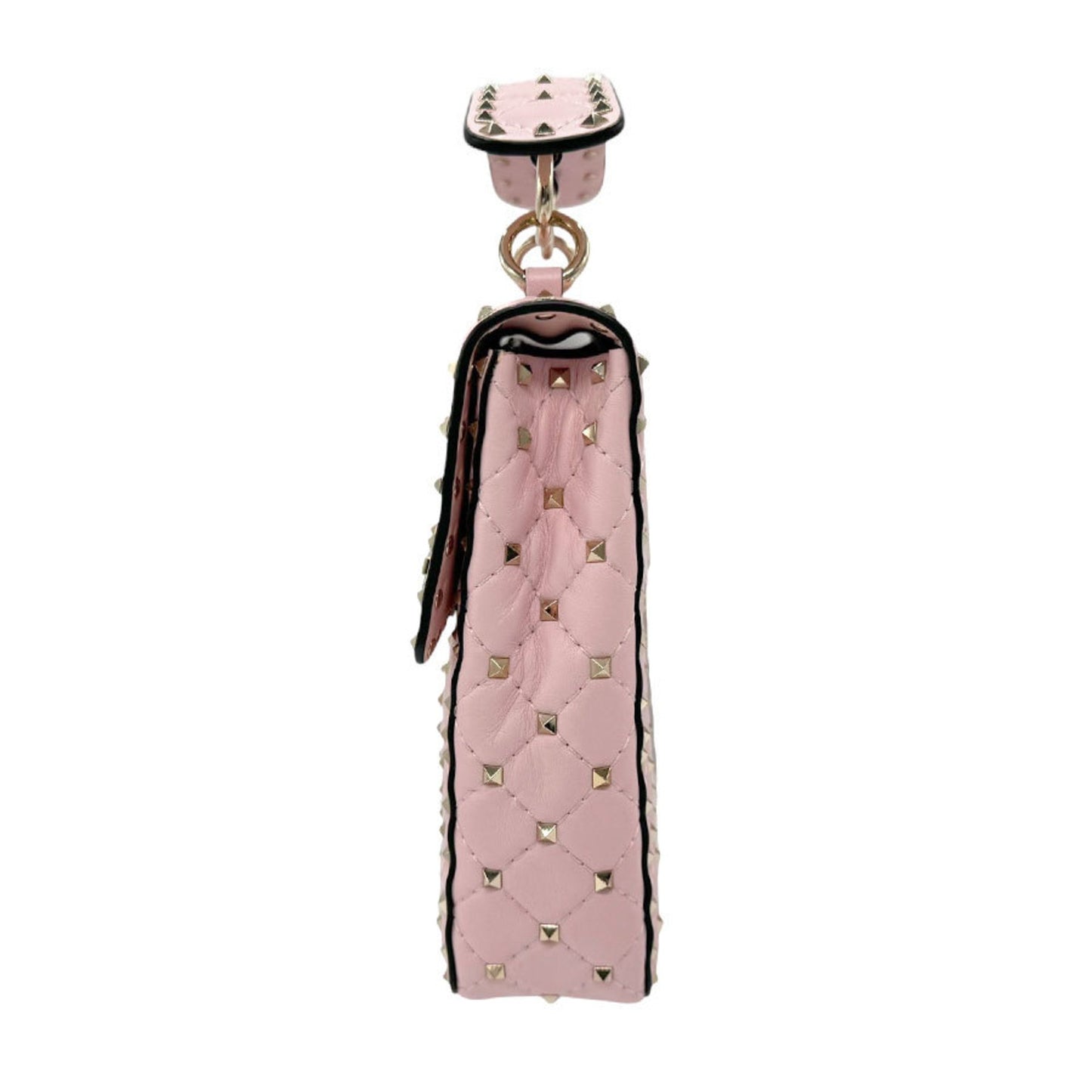 Valentino Garavani Pink Leather Rockstud