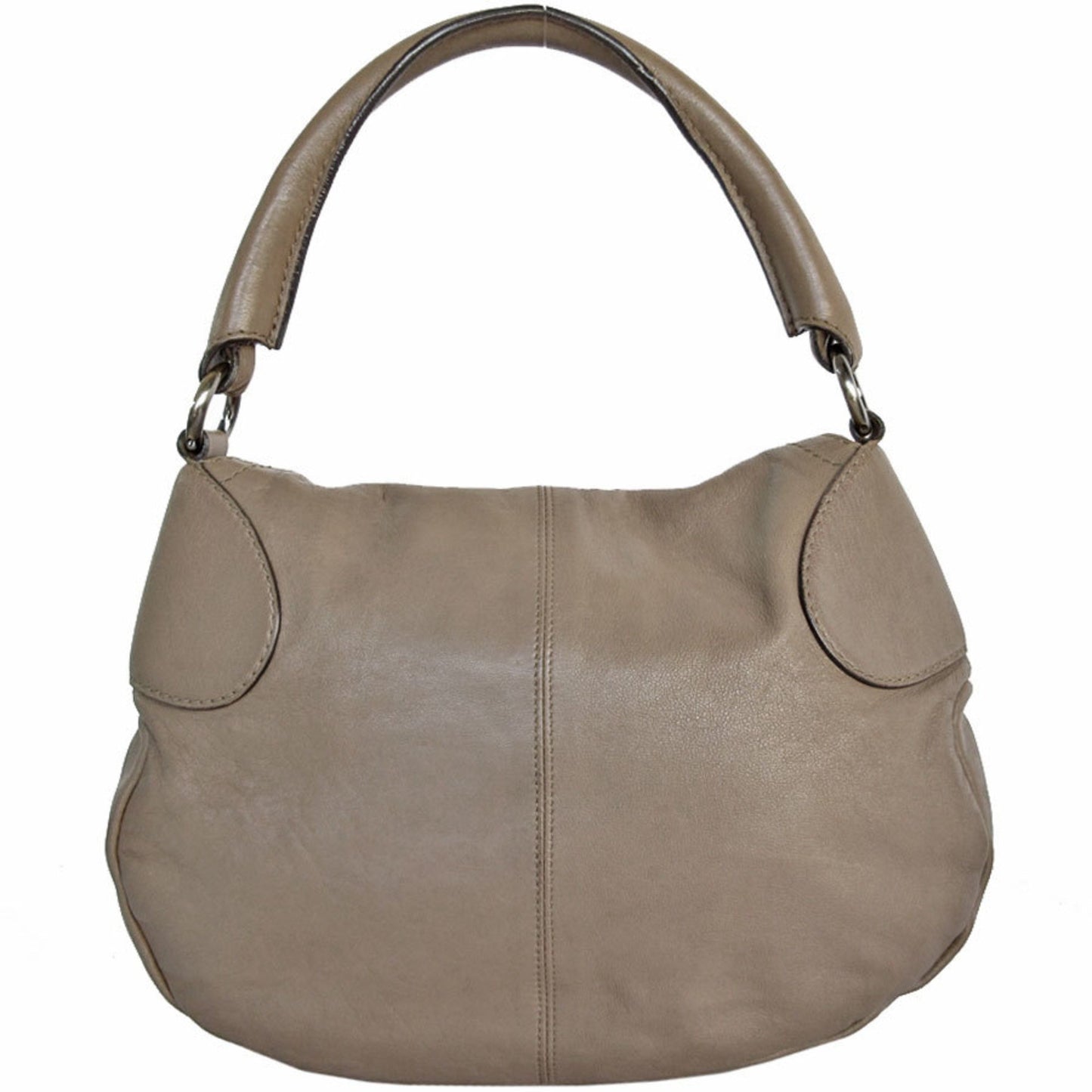 Salvatore Ferragamo Brown Leather Gancini