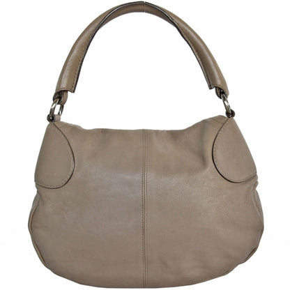 Salvatore Ferragamo Brown Leather Gancini