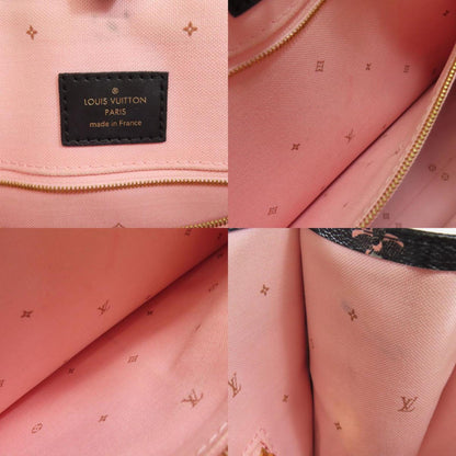 Louis Vuitton Black Canvas On The Go