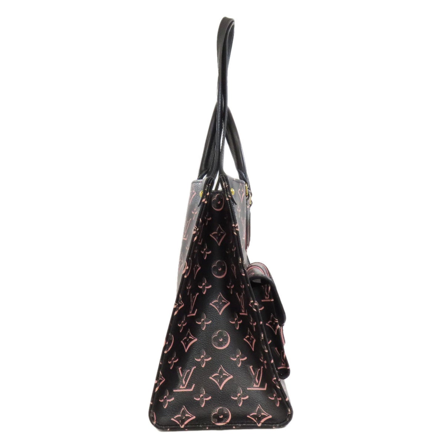 Louis Vuitton Black Canvas On The Go