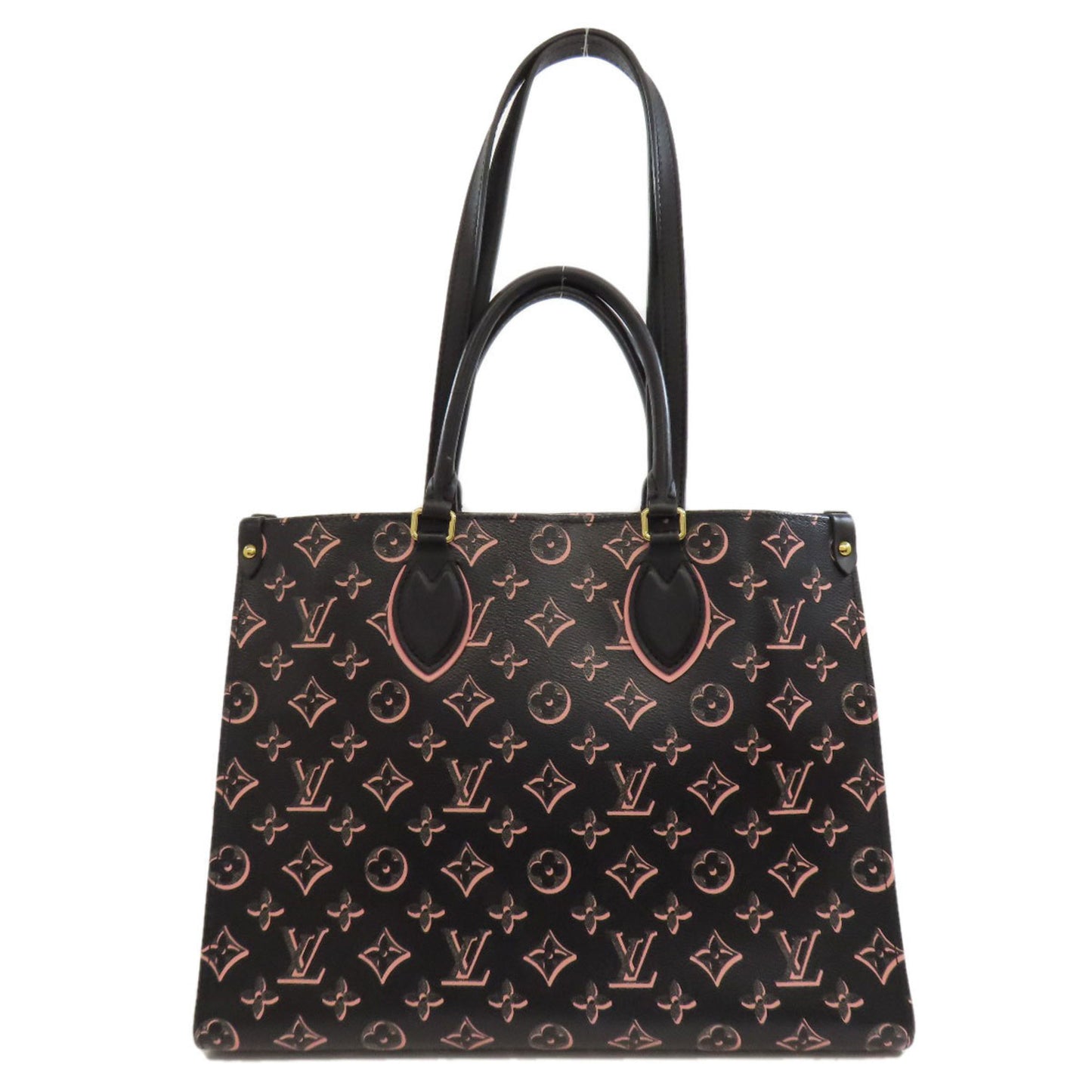 Louis Vuitton Black Canvas On The Go