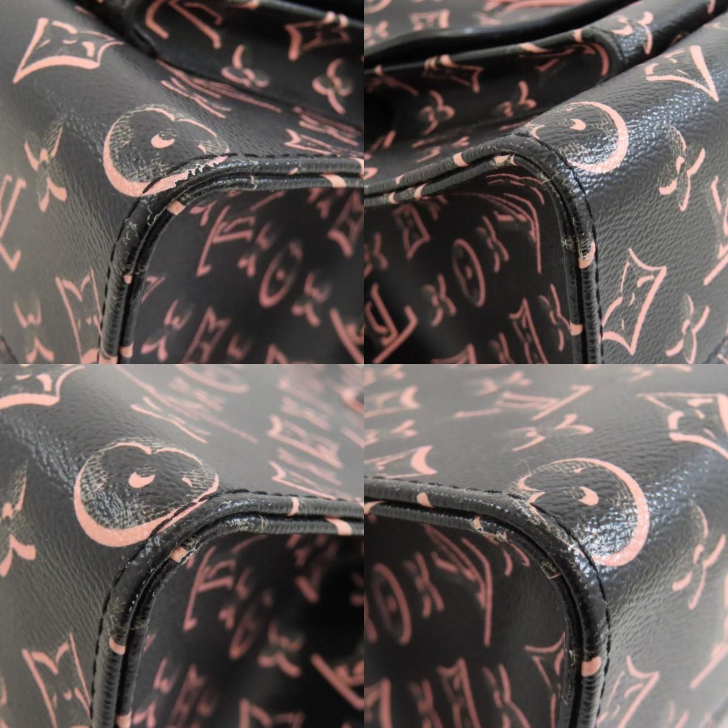 Louis Vuitton Black Canvas On The Go