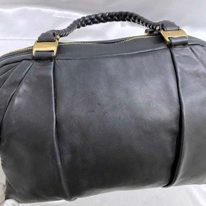 Salvatore Ferragamo Black Leather Tote